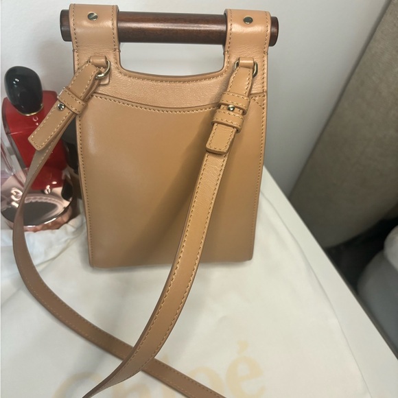 Chloe taupe magda top handle bag . Authentic - Picture 7 of 16